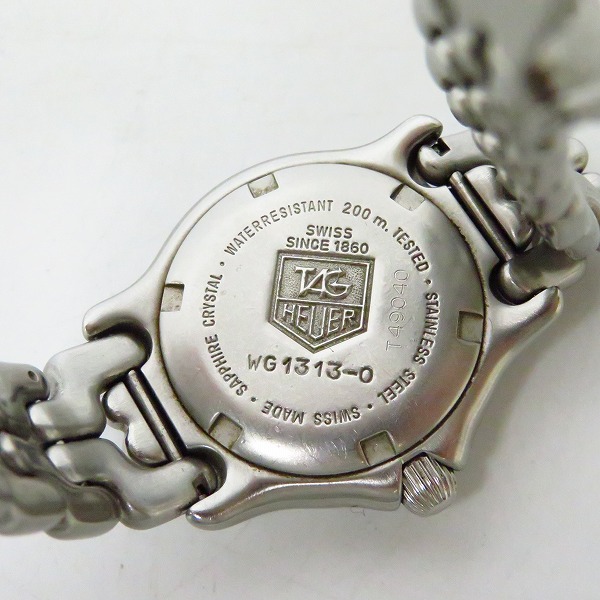 実際に弊社で買取させて頂いたTAG HEUER/タグホイヤー プロフェッショナル 腕時計 WG1313-0【動作未確認】の画像 3枚目