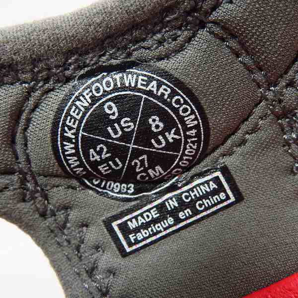 実際に弊社で買取させて頂いたKEEN/キーン MAGNET/MARS RED CLEARWATER CNX サンダル 1010983/27の画像 5枚目