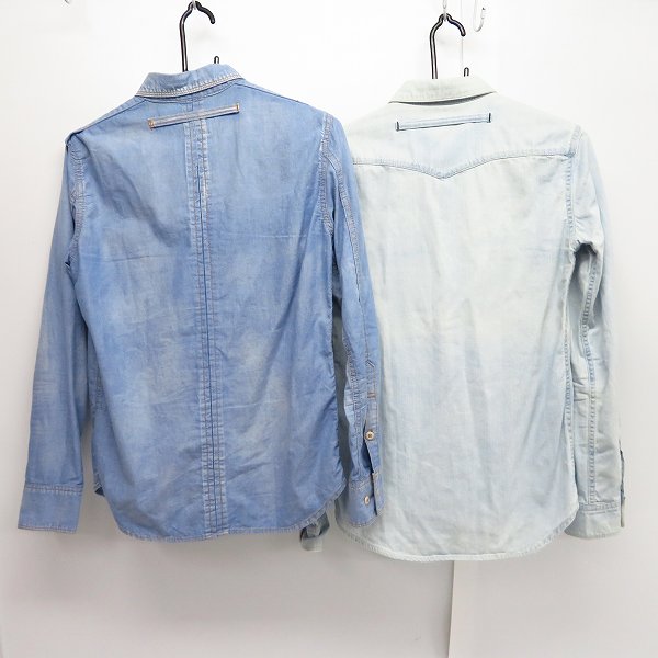 実際に弊社で買取させて頂いたFACTOTUM/ファクトタム デニムシャツ 2点セット44/46の画像 1枚目