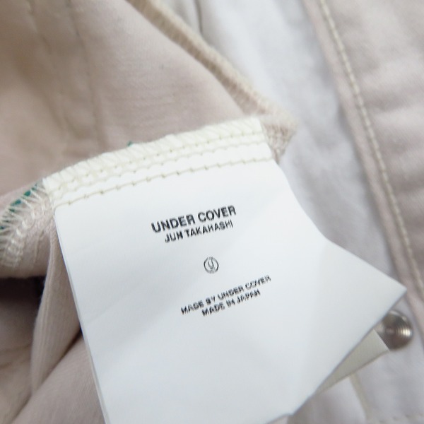 実際に弊社で買取させて頂いたUNDERCOVERISM×GOOD ENOUGH アンダーカバイズム/グッドイナフ コットンパンツ E808-P1 Size：32(M)の画像 4枚目