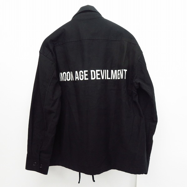 実際に弊社で買取させて頂いた【未使用】Moonage Devilment/ムーンエイジデビルメント Embroidery Over Military Jacket/mjk-0211/44の画像 1枚目