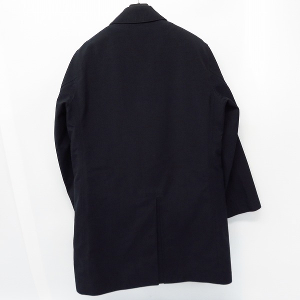 実際に弊社で買取させて頂いたEDIFICE/エディフィス ライナー付き ステンカラーコート ネイビー/44の画像 1枚目