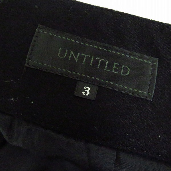 実際に弊社で買取させて頂いたHARE/ハレ UNTITLED/アンタイトル 等 スカート/パンツ/ワンピース 4点セットの画像 3枚目