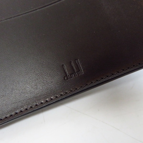 実際に弊社で買取させて頂いたdunhill/ダンヒル レザー マネークリップ/財布/ウォレットの画像 4枚目