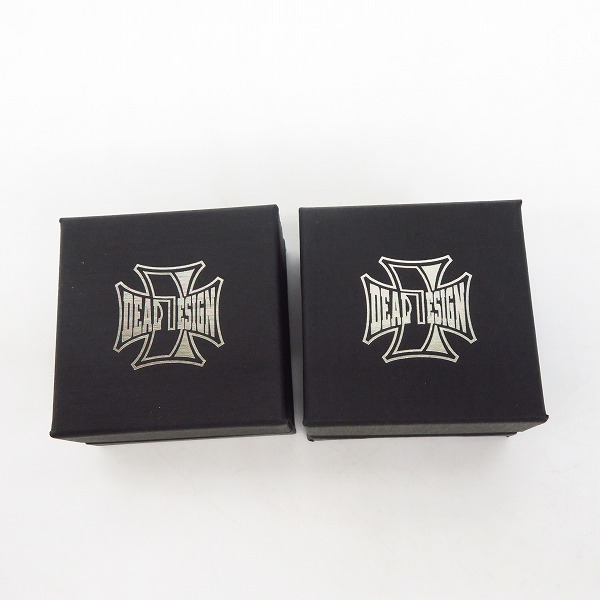 実際に弊社で買取させて頂いたDEALDESIGN/ディールデザイン ピアス SV925 2点セットの画像 7枚目