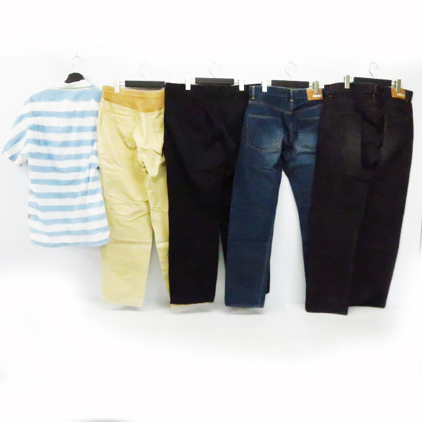 実際に弊社で買取させて頂いたGOODENOUGH/グッドイナフ デニムパンツ/ジーンズ/コットンパンツ/シャツ 5点セットの画像 1枚目