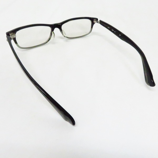 実際に弊社で買取させて頂いた999.9/フォーナインズ 度入り/眼鏡/メガネフレーム クリスタルスモーク/NP-61の画像 1枚目