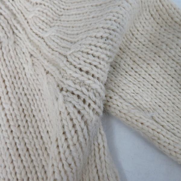 実際に弊社で買取させて頂いたDRIES VAN NOTEN/ドリスヴァンノッテン アルパカ混 ウールカーディガン S の画像 6枚目