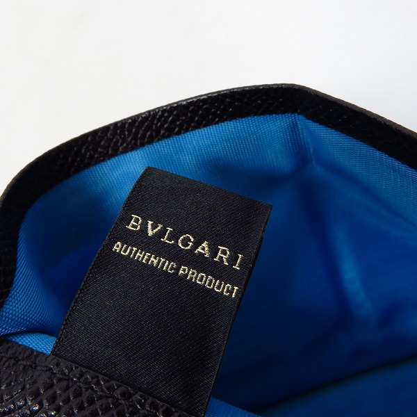 実際に弊社で買取させて頂いた【証明書付き】BVLGARI/ブルガリ BBMAN WLT 二つ折り レザー 長財布/ウォレット 282233の画像 5枚目