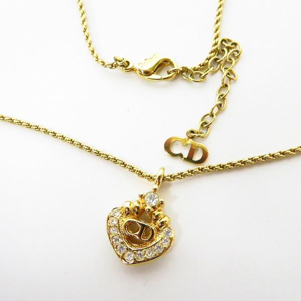 実際に弊社で買取させて頂いたChristian Dior/クリスチャンディオール　NINARICCI/ニナリッチ ネックレス/チョーカー/イヤリング セットの画像 1枚目