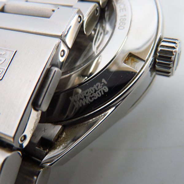 実際に弊社で買取させて頂いたTAG HEUER/タグホイヤー CARRERA/カレラ キャリバー7 ツインタイム WAR2012 BA0723 WWC3079の画像 5枚目