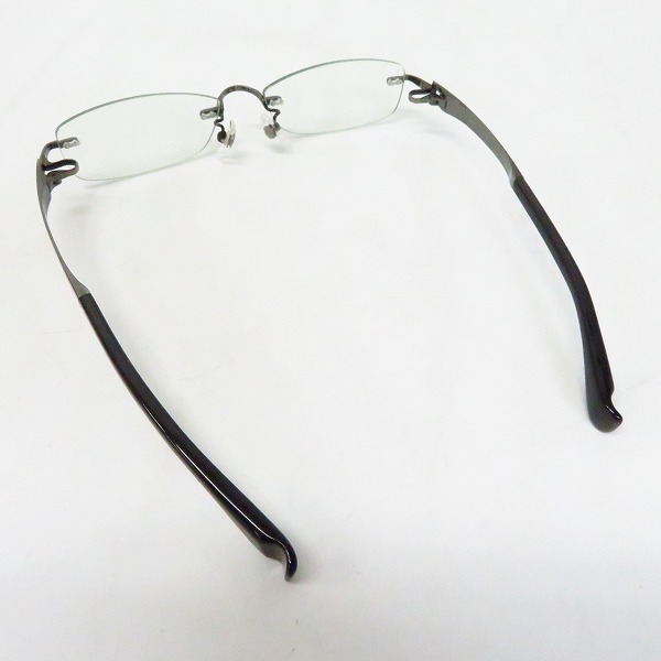 実際に弊社で買取させて頂いた999.9/フォーナインズ リムレス/ツーポイント 眼鏡/メガネフレーム TW-40ATの画像 1枚目