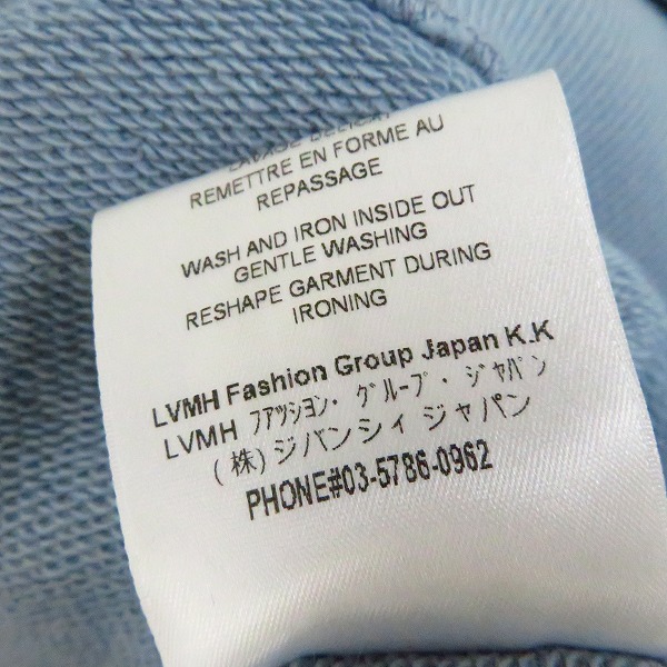 実際に弊社で買取させて頂いた【JPタグ付】GIVENCHY/ジバンシー 19SS ヴィンテージロゴ プルオーバー パーカー/フーディー/BM700R30AF/Size：XSの画像 4枚目