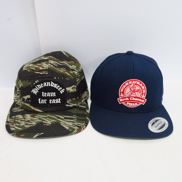 実際に弊社で買取させて頂いたHIDE AND SEEK/ハイドアンドシーク BackChannel/バックチャンネル ベースボールキャップ等 4点セットの画像 2枚目