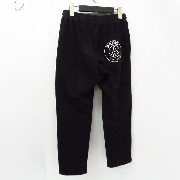 実際に弊社で買取させて頂いたEDIFICE BY Paris Saint-Germain/エディフス バイ パリサンジェルマン クロップドパンツ ブラック/Sの画像 1枚目