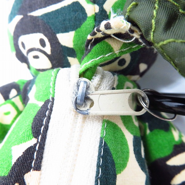 A BATHING APE/アベイシングエイプ マイロ カモフラ柄 エコバッグ付き