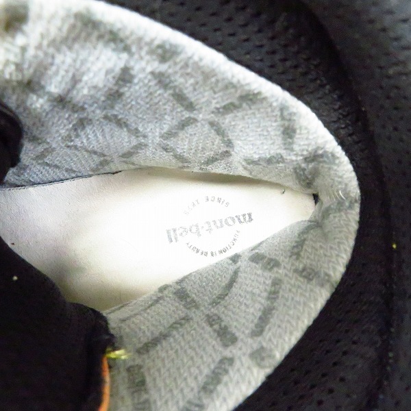 実際に弊社で買取させて頂いたmont-bell/モンベル GORE-TEX 登山用 トレッキングブーツ オレンジ 391-620202/27の画像 4枚目