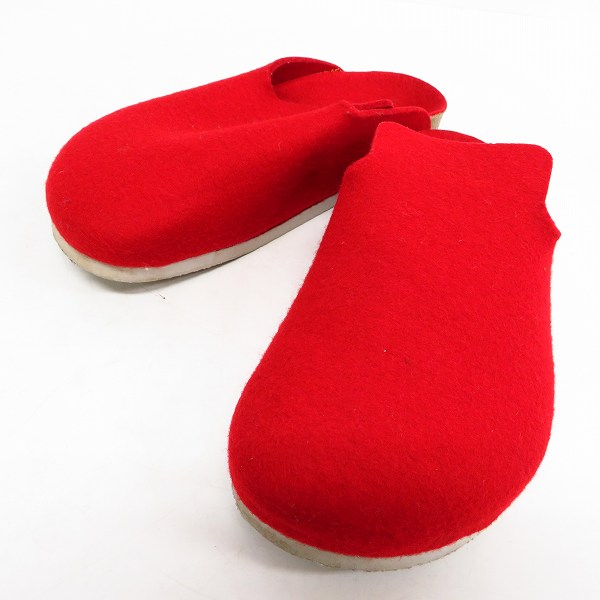 実際に弊社で買取させて頂いたBIRKENSTOCK/ビルケンシュトック サンダル レッド/赤 38/24.5