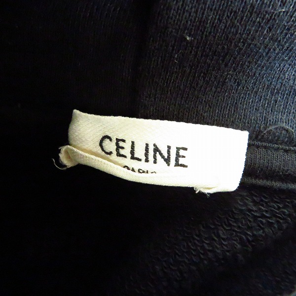 実際に弊社で買取させて頂いたCELINE/セリーヌ プルオーバー パーカー バックロゴプリント/Lの画像 2枚目