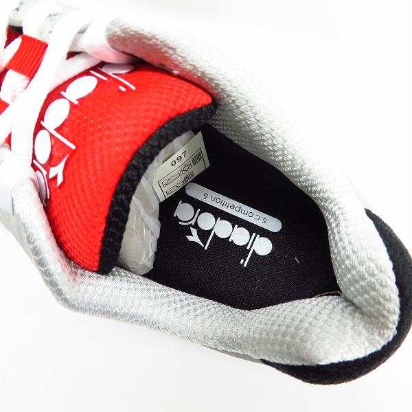 実際に弊社で買取させて頂いた【未使用】DIADORA/ディアドラ SPEED COMPETITION 5/スピードコンペティション レディーステニスシューズ/174438 25cmの画像 4枚目