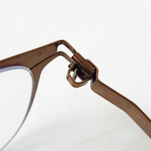 実際に弊社で買取させて頂いたMYKITA/マイキータ DECADES COLTRANE メガネフレーム col. 252/SHINYCOPPERの画像 5枚目