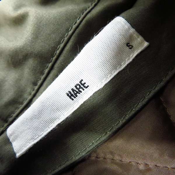 実際に弊社で買取させて頂いたHARE/ハレ フード取り外し可 ジャケット/アウター HA030038MN/Sの画像 2枚目