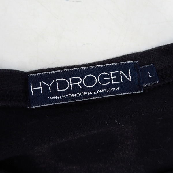 実際に弊社で買取させて頂いたHYDROGEN/ハイドロゲン Tシャツ カットソー 半袖/L 4点セットの画像 2枚目