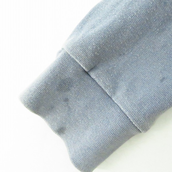 実際に弊社で買取させて頂いたEMPORIO ARMANI/エンポリオアルマーニ メッセージ プリント プルオーバーパーカー/Mの画像 5枚目