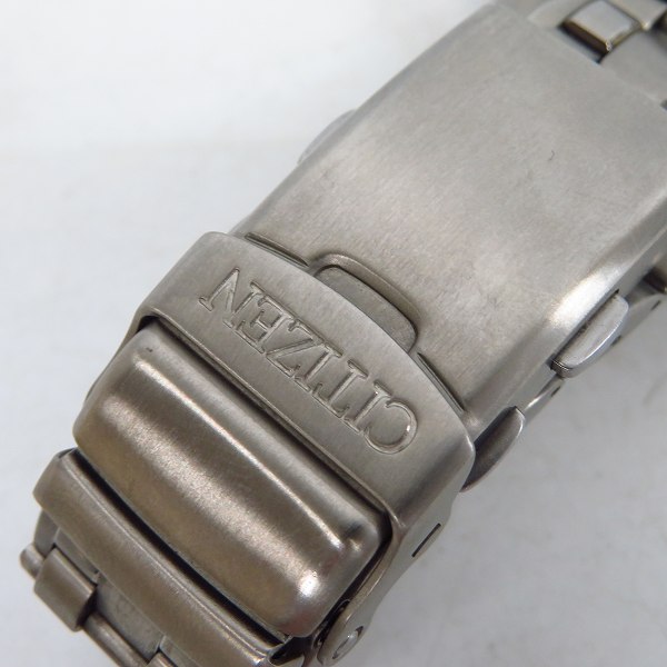 実際に弊社で買取させて頂いたCITIZEN/シチズン プロマスター 電波ソーラー 腕時計 U600-T011110の画像 4枚目