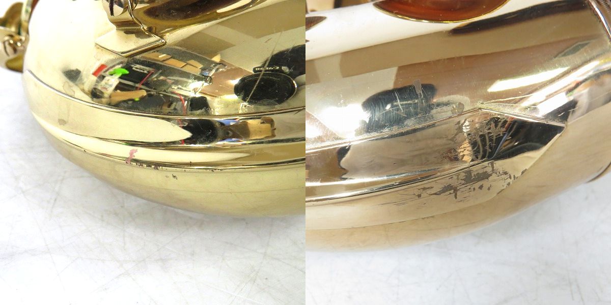 実際に弊社で買取させて頂いた★H.SELMER/セルマー テナーサックス SUPER ACTION 80/SA80/スーパーアクション80 SERIE II ケース付の画像 5枚目