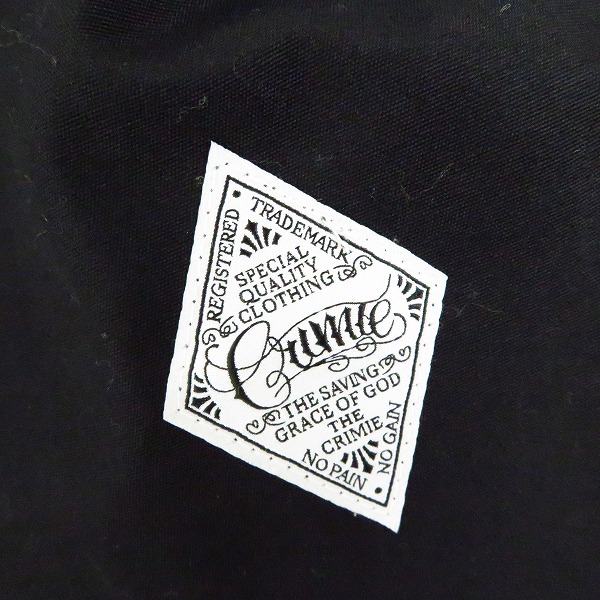 実際に弊社で買取させて頂いたTHE CRIMIE/クライミー 背面スカルプリント 長袖シャツ Lの画像 6枚目