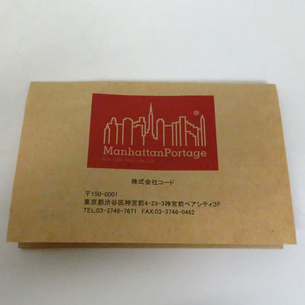実際に弊社で買取させて頂いた【未使用】Manhattan Portage/マンハッタンポーテージ バックパック/リュックの画像 7枚目