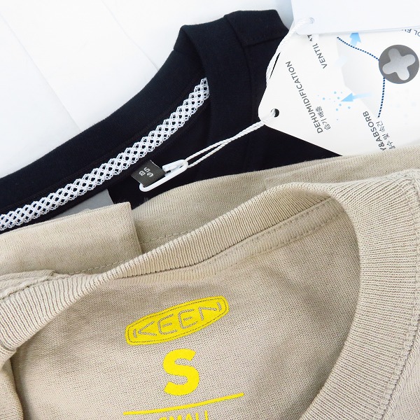 実際に弊社で買取させて頂いた【おまとめ/4点】NEW BALANCE/ニューバランス KEEN/キーン プリントロゴTシャツ Sの画像 2枚目