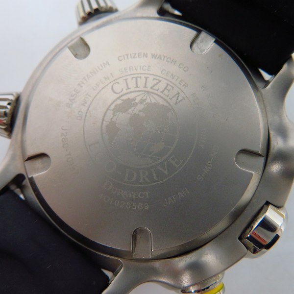 実際に弊社で買取させて頂いたCITIZEN/シチズン プロマスター エコドライブ アルティクロン J280-T019773の画像 1枚目