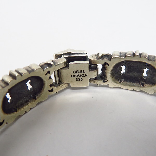 実際に弊社で買取させて頂いたDEAL DESIGN/ディールデザイン キングアーマーブレスの画像 4枚目