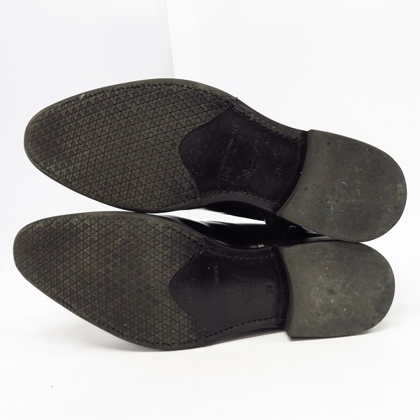 実際に弊社で買取させて頂いたALFREDO BANNISTER IN/アルフレッドバニスターイン ブーツ サイドジップ black/39の画像 2枚目