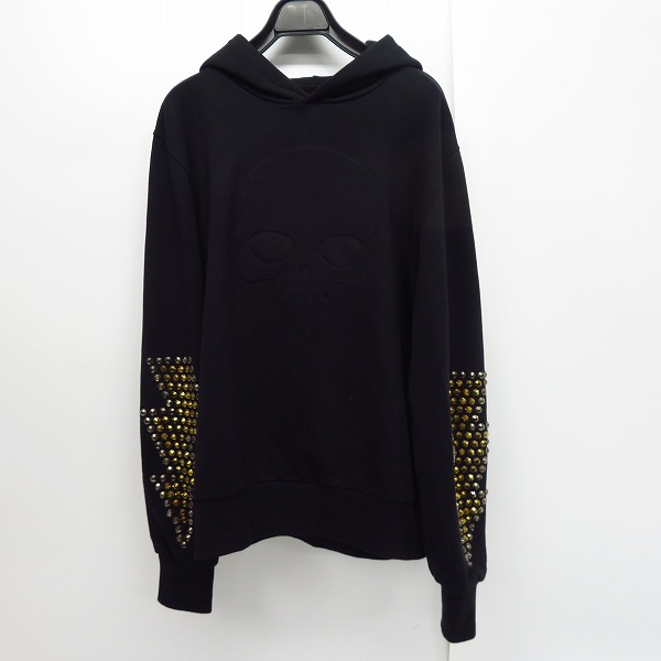 実際に弊社で買取させて頂いたHYDROGEN/ハイドロゲン スカル/スタッズ パーカー/L