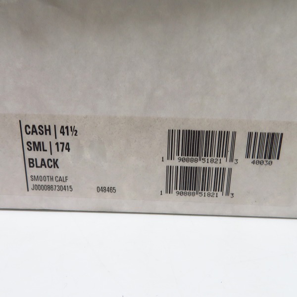 実際に弊社で買取させて頂いたJIMMY CHOO/ジミーチュウ CASH スタースタッズ レザースニーカー/41.5の画像 7枚目