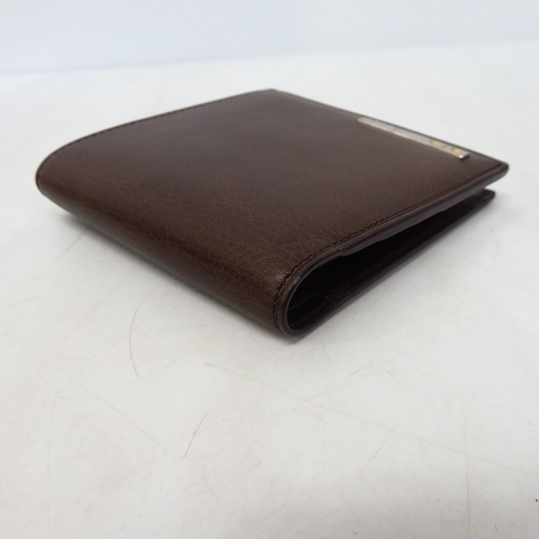 実際に弊社で買取させて頂いたCartier/カルティエ サントス 二つ折り ウォレット ブラウンの画像 2枚目