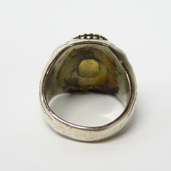 実際に弊社で買取させて頂いたLoree Rodkin/ローリーロドキン ストーン付きカレッジリング/シルバー/18号の画像 3枚目