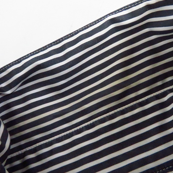 実際に弊社で買取させて頂いたMARNI/マルニ ストライプ 長袖シャツ/44の画像 6枚目