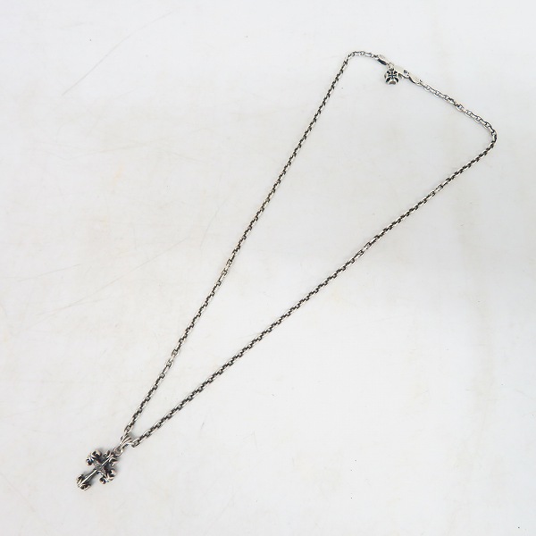 実際に弊社で買取させて頂いたDEAL DESIGN/ディールデザイン ペンダント タイニーリリークロス w/チェーンの画像 5枚目