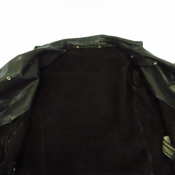 実際に弊社で買取させて頂いたBACKLASH/バックラッシュ EL DIABLO イタリアンダブルショルダー ダブルライダース/1254-02/Mの画像 9枚目