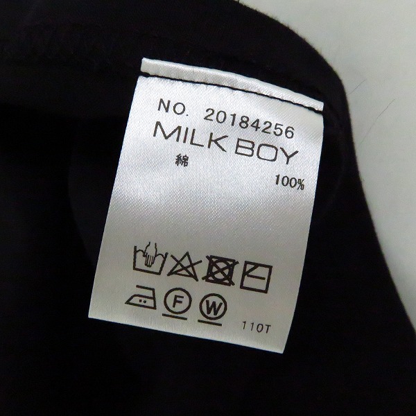 実際に弊社で買取させて頂いた【未使用】MILK BOY×fragment design/ミルクボーイ×フラグメントデザイン カットソー 20184256/Mの画像 3枚目