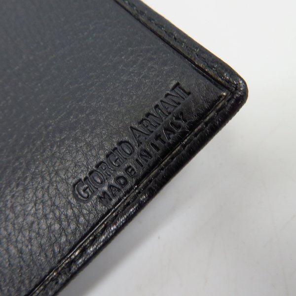 実際に弊社で買取させて頂いたGIORGIO ARMANI/ジョルジオアルマーニ カードケース/札入れの画像 4枚目