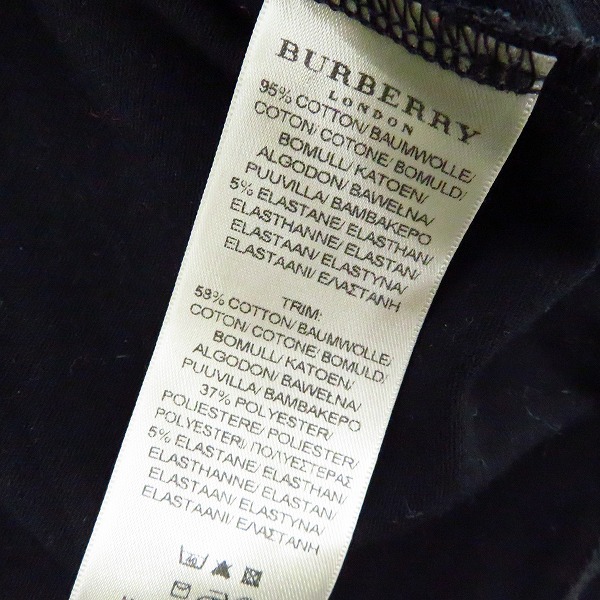 実際に弊社で買取させて頂いたBURBERRY LONDON/バーバリー ロンドン ポーランド製 ポロシャツ Lの画像 3枚目