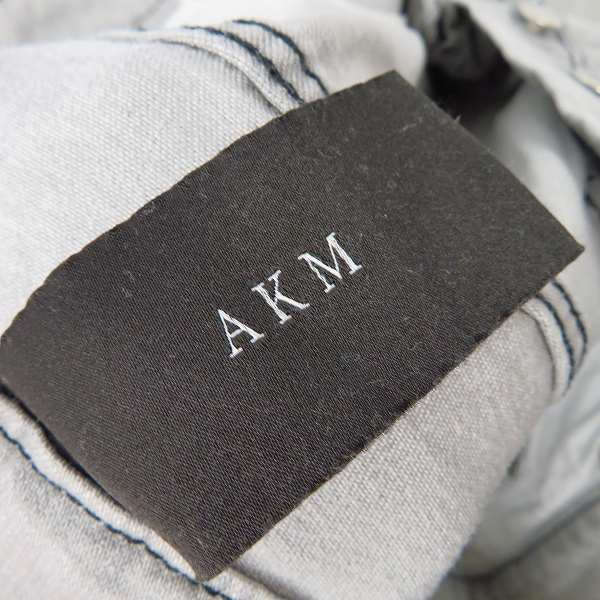 実際に弊社で買取させて頂いたAKM×HTC/エーケーエム×エイチティーシー スタッズ デニムパンツ/Lの画像 4枚目