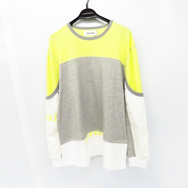 実際に弊社で買取させて頂いた【未使用】DISCOVERED/ディスカバード Remake like pullover/スウェット DC-SS19-CU-12/3