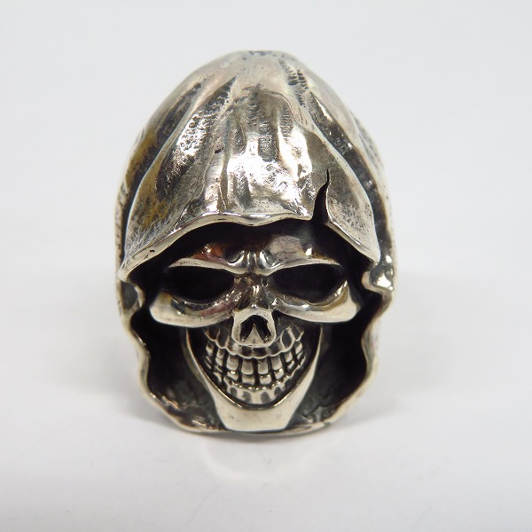 実際に弊社で買取させて頂いたDEALDESIGN/ディールデザイン リーパー スカル/死神 リング 14号の画像 1枚目