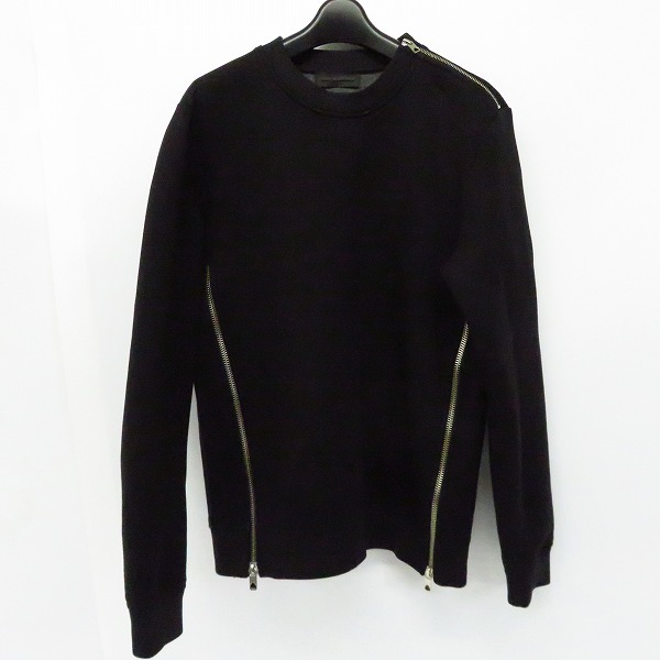 実際に弊社で買取させて頂いたDIESEL BLACK GOLD/ディーゼル ブラックゴールド プルオーバー ジップ/XL